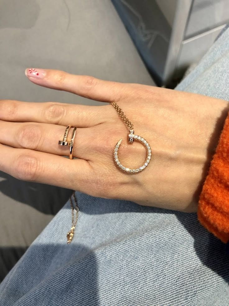 Nail Pendant Necklace - Anti Tarnish