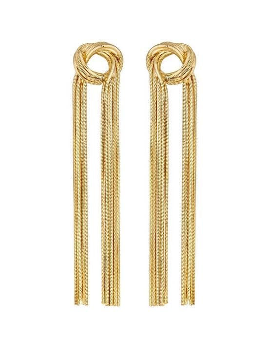 Elegant Knot Tassel Earring